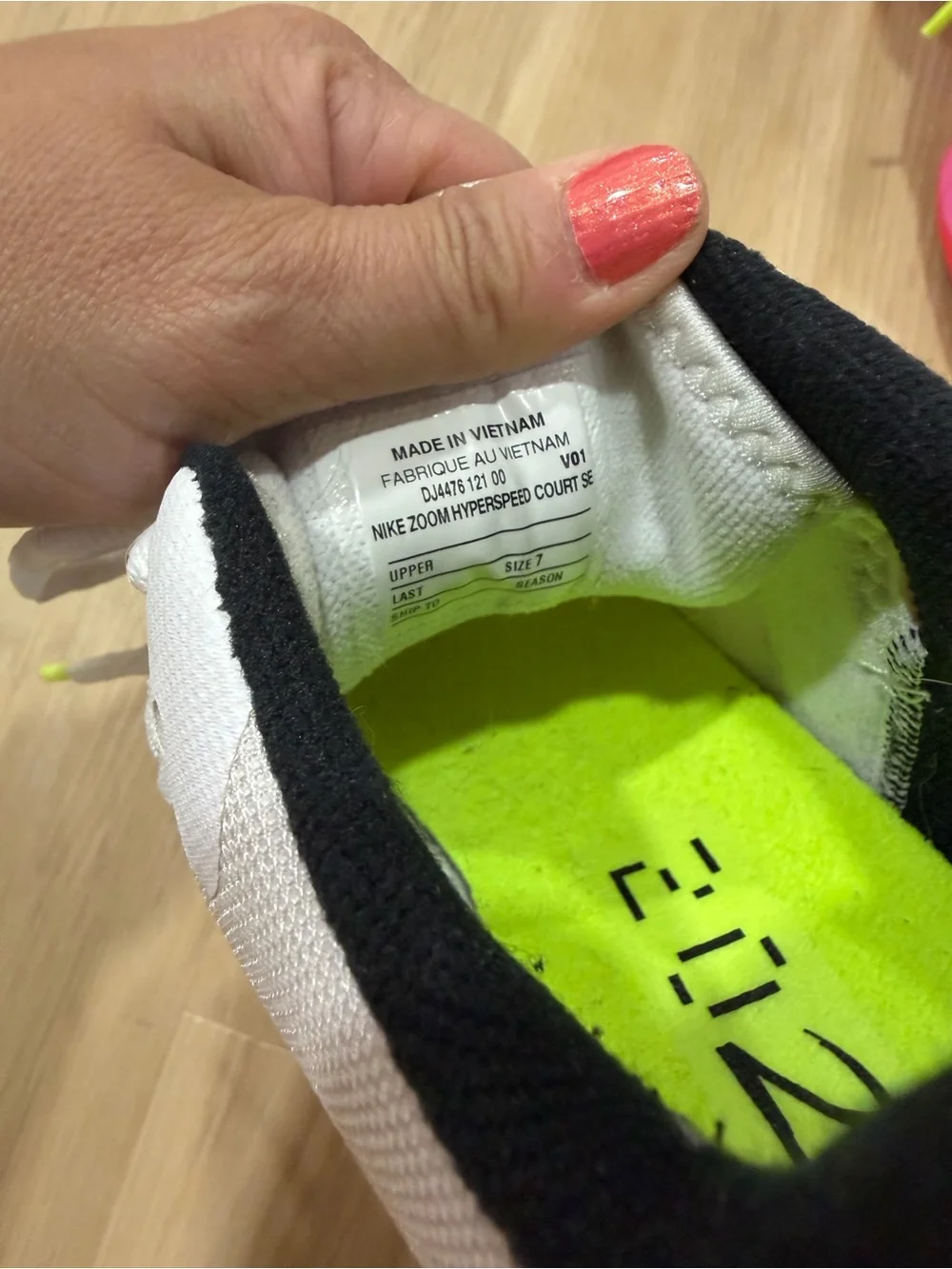 Nike women’s size